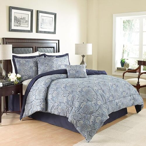 Waverly-Traditions-Paddock-Modern-Farmhouse-Floral-6-Piece-Comforter-Set-